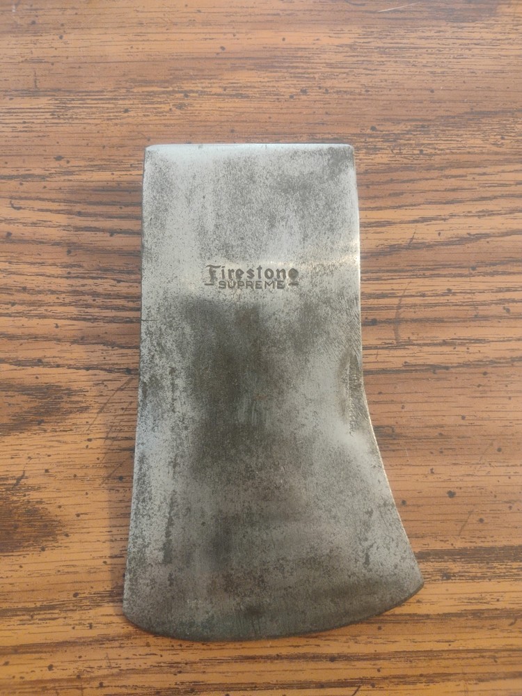 Vintage Firestone Supreme Ax Head Excellent Condition