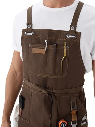 Unisex Grill Apron, Chocolate, One Size