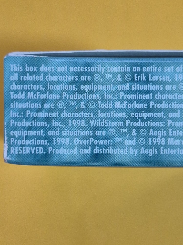 Image OverPower Starter Deck 1998