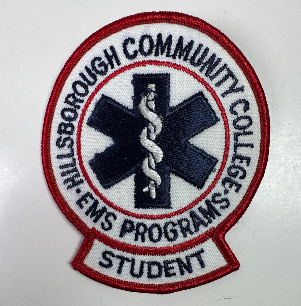 Hillsborough Community College Florida EMS Program Student FL Patch Y2