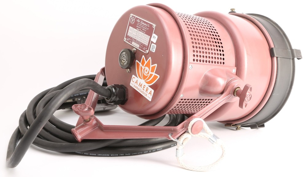 Mole Richardson Mighty Mole 2000W 2,000 Watt 2K Open Face Light Head