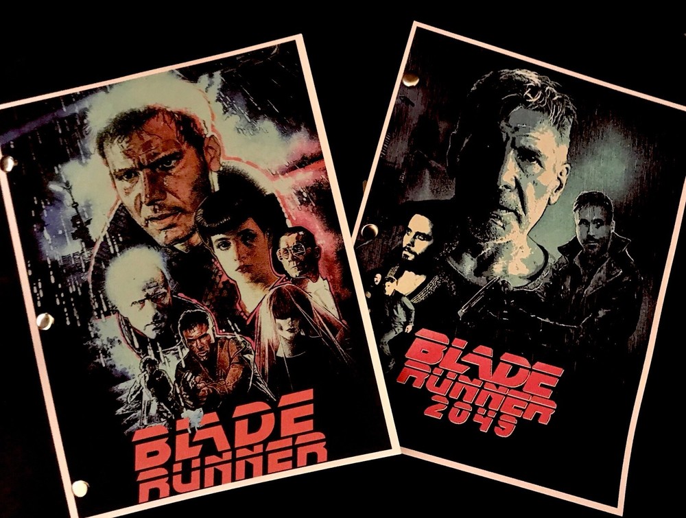 Warner Bros. BLADE RUNNER 2019 / 2049 SAGA Rare Script SCREENPLAY SET Collection