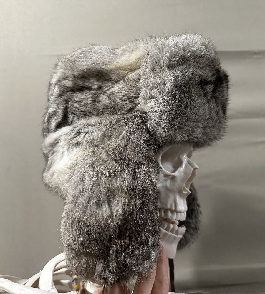VINTAGE! German WW2 Rabbit Fur Hat