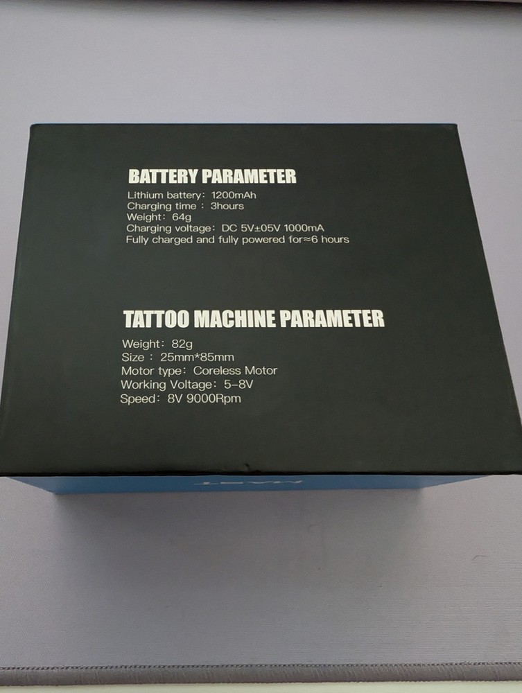 Mast Wireless Tattoo Machine Black