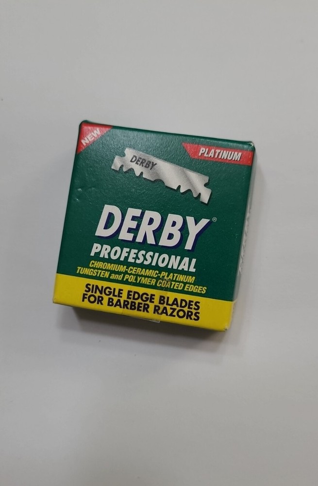 Derby Professional Single Edge Razor Blades, 100 Count