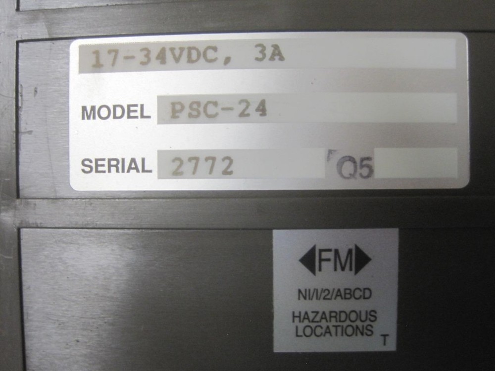 NEW TRANSITION TECHNOLOGY POWER SUPPLY MODULE BEARING SCANNER ADAPTER PSC-24