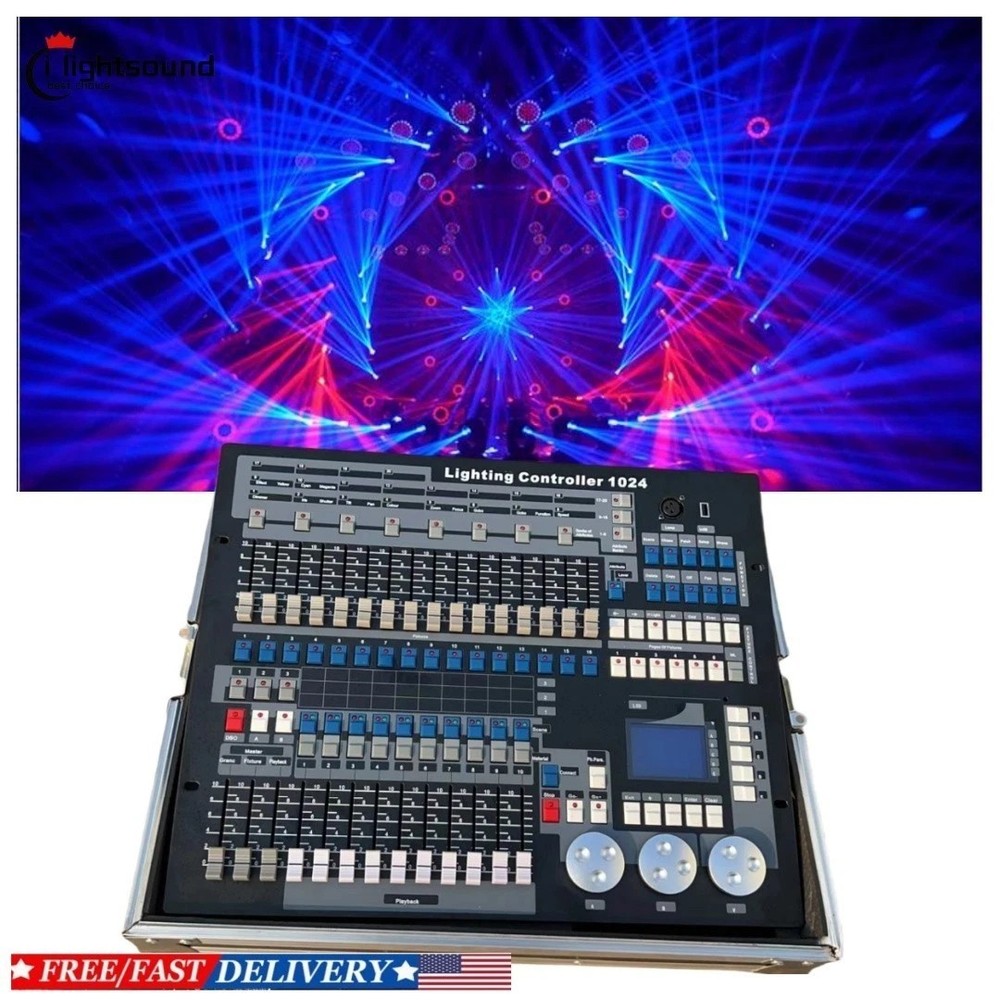 1024 DMX Controller DJ Professional Controller Stage Equipment DMX Dj Light/case