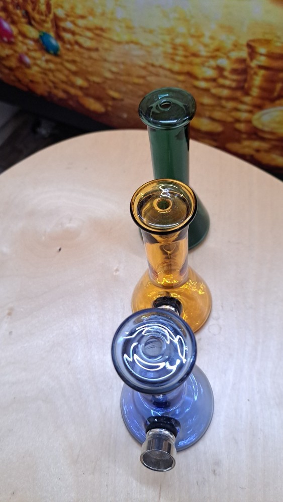 Mini Glass Water Pipe Screened Bowl 4"