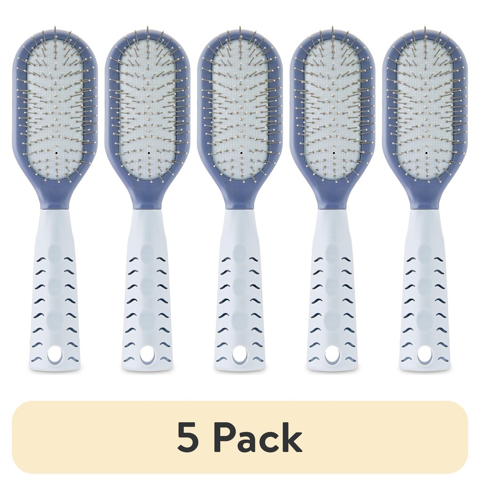 (5 pack) Pin Dog Brush, Polypropylene, 1ct