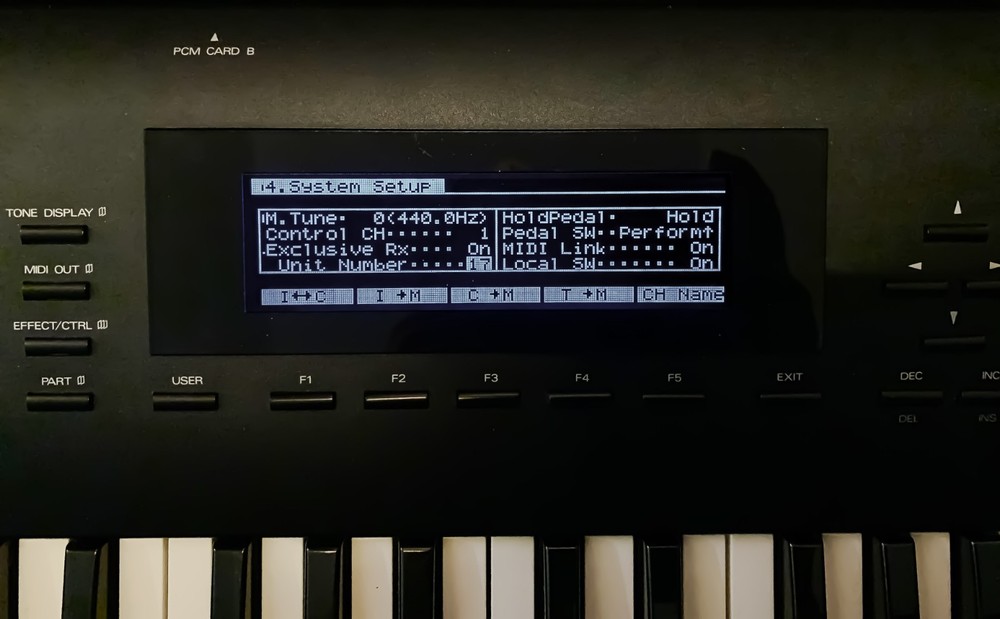 Roland D-70 Custom (Negative) LED Display !