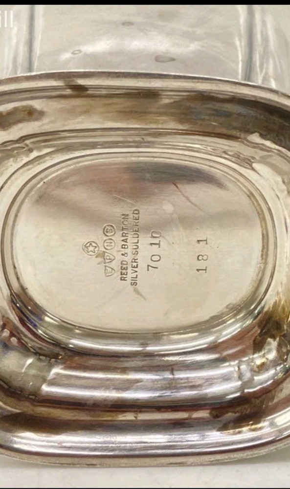Reed & Barton Silver Soldered Coffee Server Pot