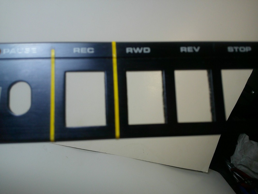 AKAI GX 400D SS MIDDLE FACEPLATE NICE