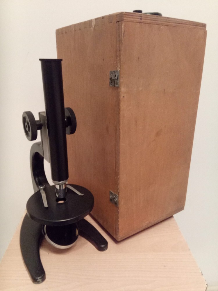 Microscope SHM-1 Biology Science Vintage USSR. микроскоп шм-1 медицина ссср