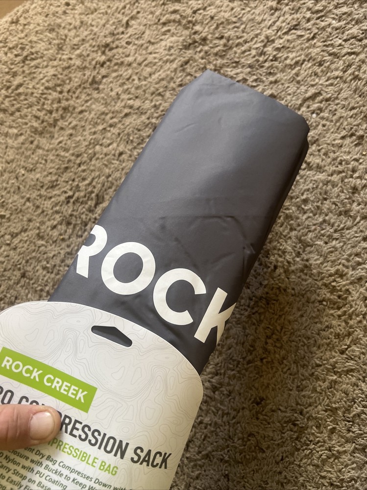 Rock Creek Pro Compression Sack Water- Tight Compression Sack 30 Liters Packable