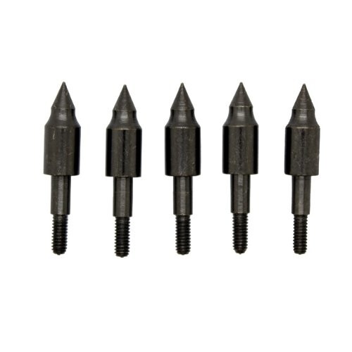 Wizard Archery Crossbow Arrow Field Screw In Points - 5/Pack