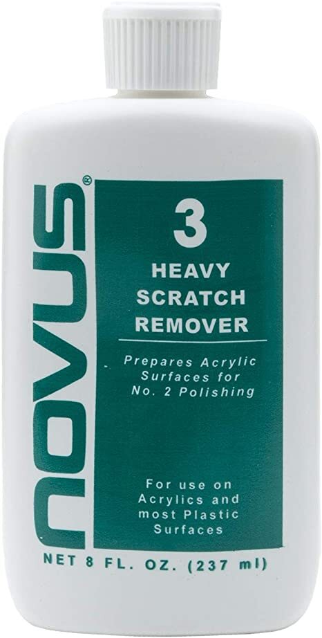 NOVUS PC-30 Plastic Heavy Scratch Remover - 8 oz.
