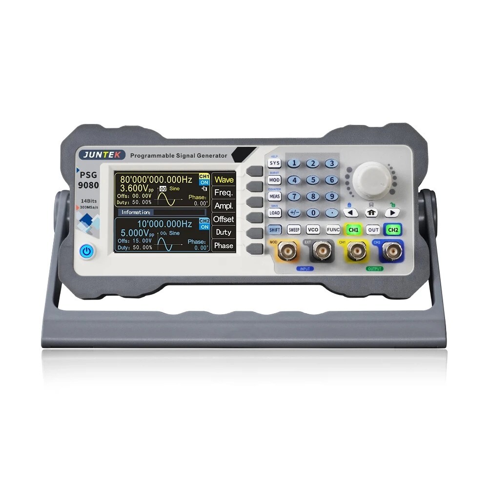 PSG9080 80M Programmable DDS Arbitrary Wave Frequency Meter Function Generator