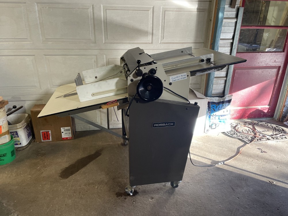 Rosback 223A TrueLine perf/score/slit machine