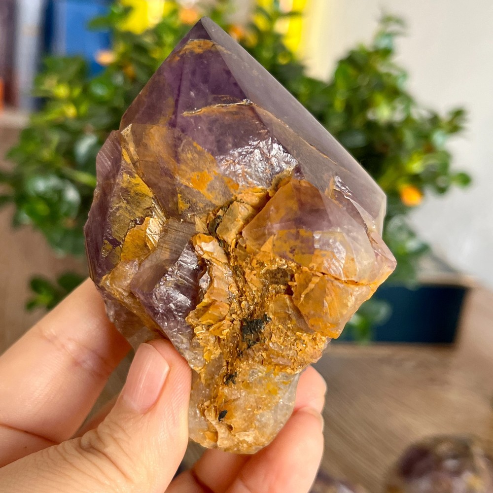 336g Natural Amethyst geode quartz clustercrystal specimen Healing