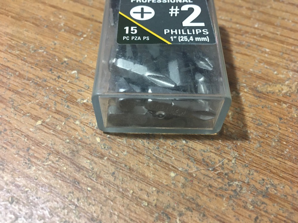 Rock River® Fastpack Insert Bits 1" #2 Phillips - Qty-15