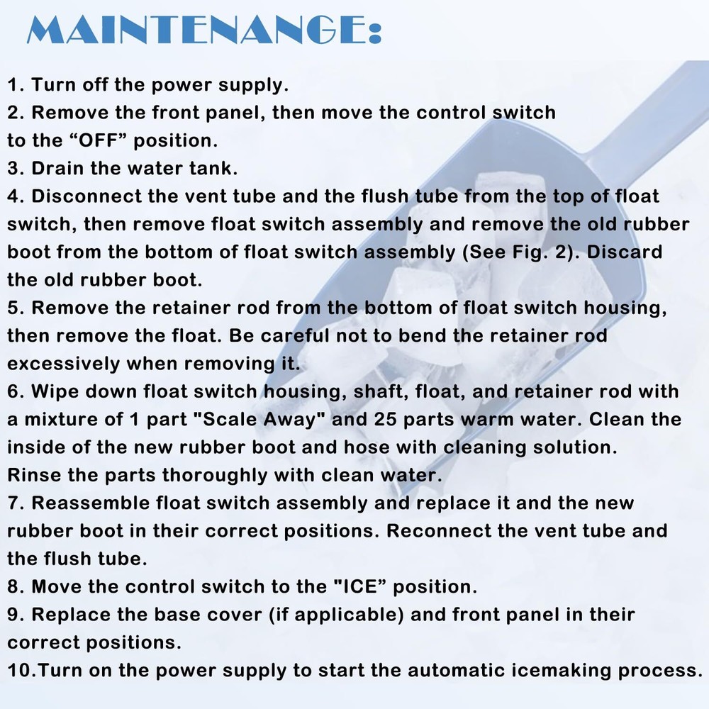 Replace for Hoshizaki 426799-01 Float Switch Connector
