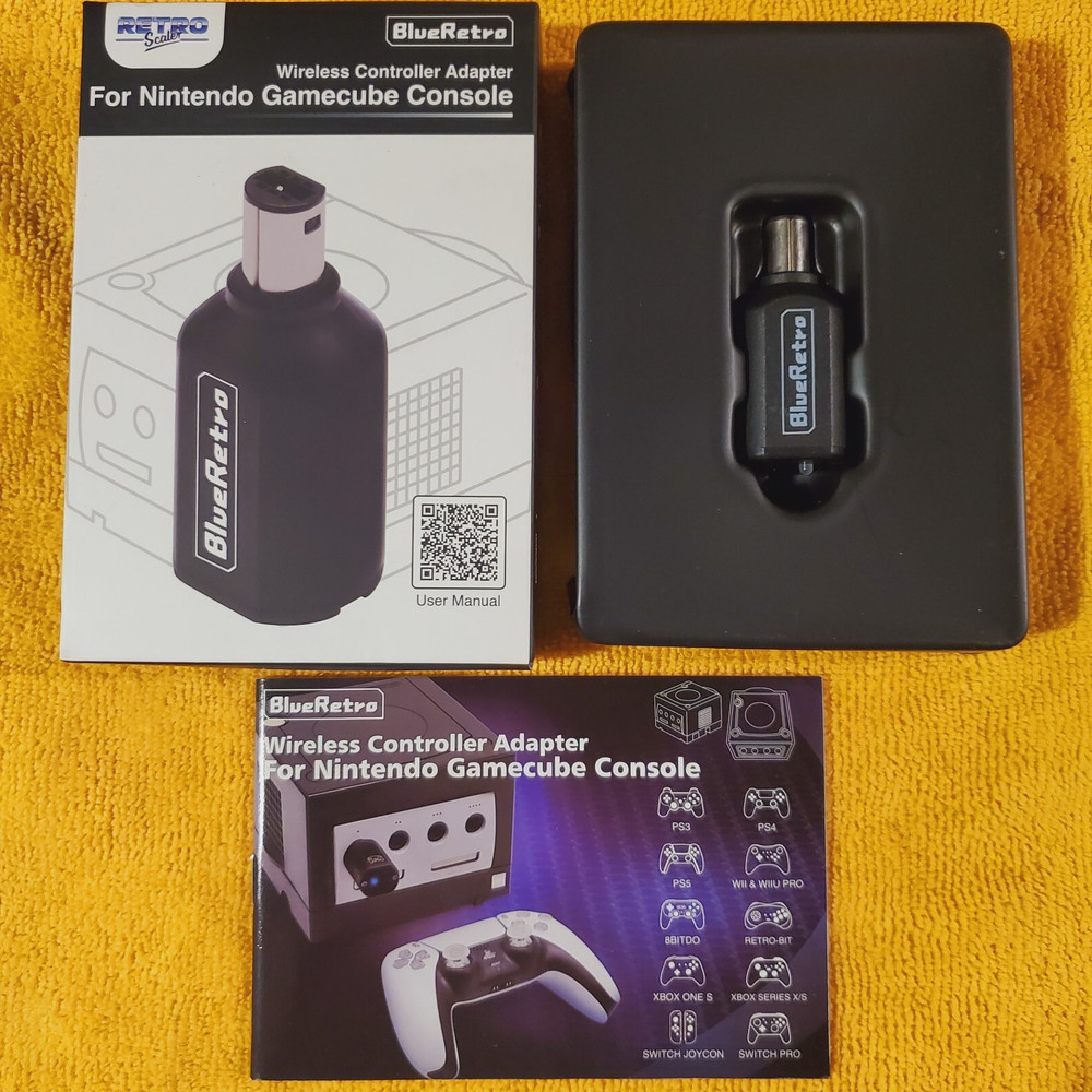 BlueRetro Wireles Controller Bluetooth Adapter for Game Cube & GC Compatable Wii