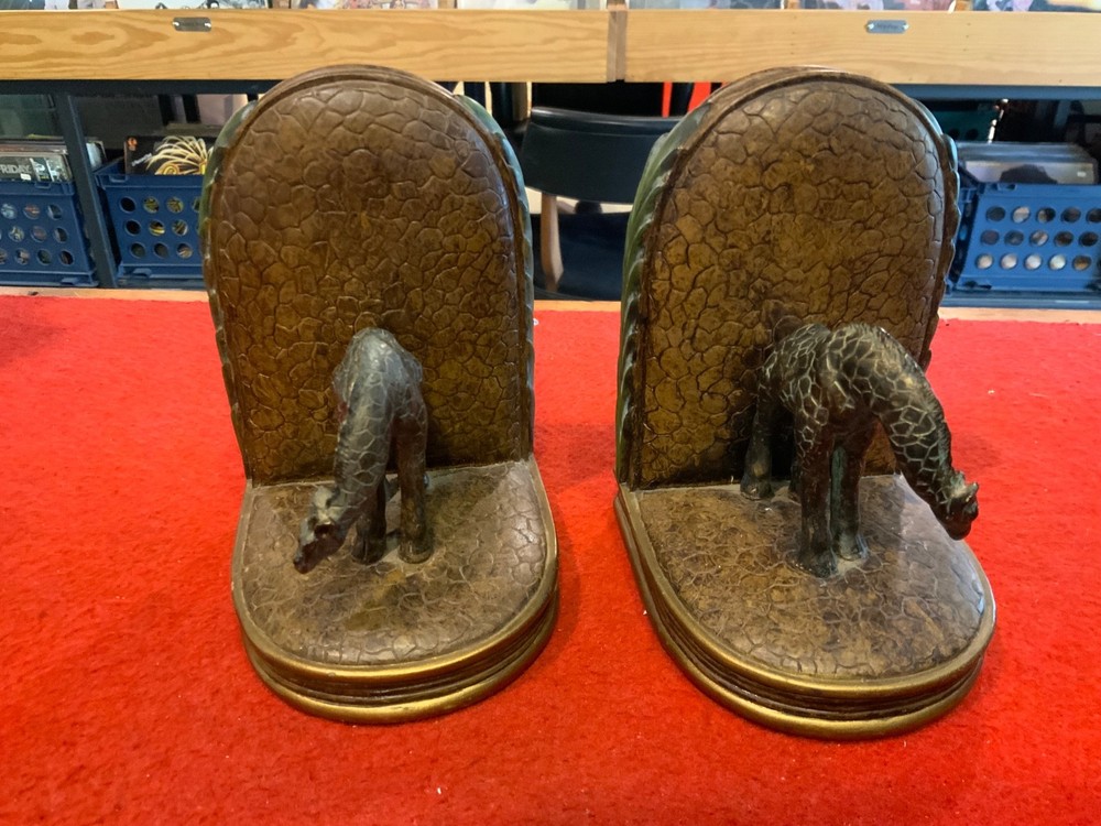 Pair of "Giraffe" Bookends
