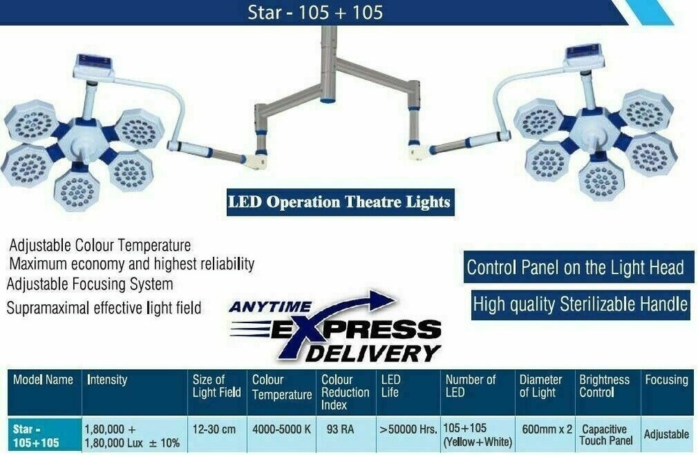 Surgical Light LED OT Light Operation Theater Lamp Examination Light*