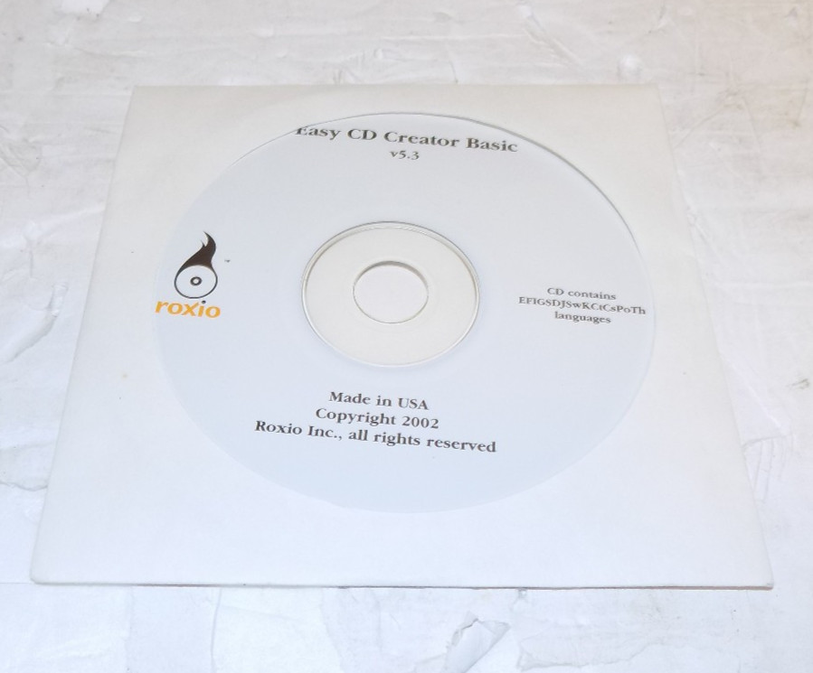 Roxio Easy CD Creator Basic v5.3 CD