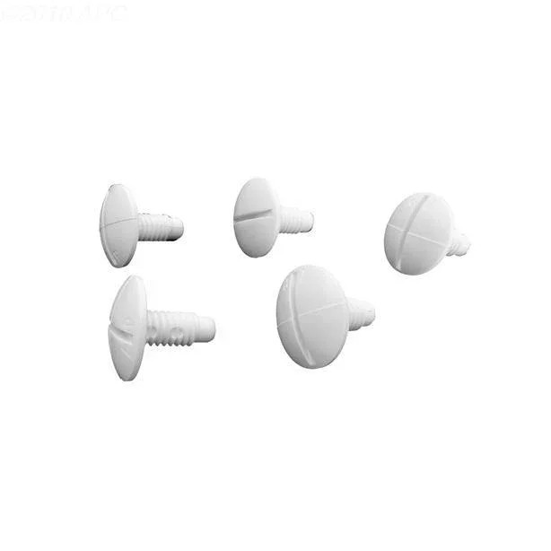 Wheel Screw, Plastic, 5/pk