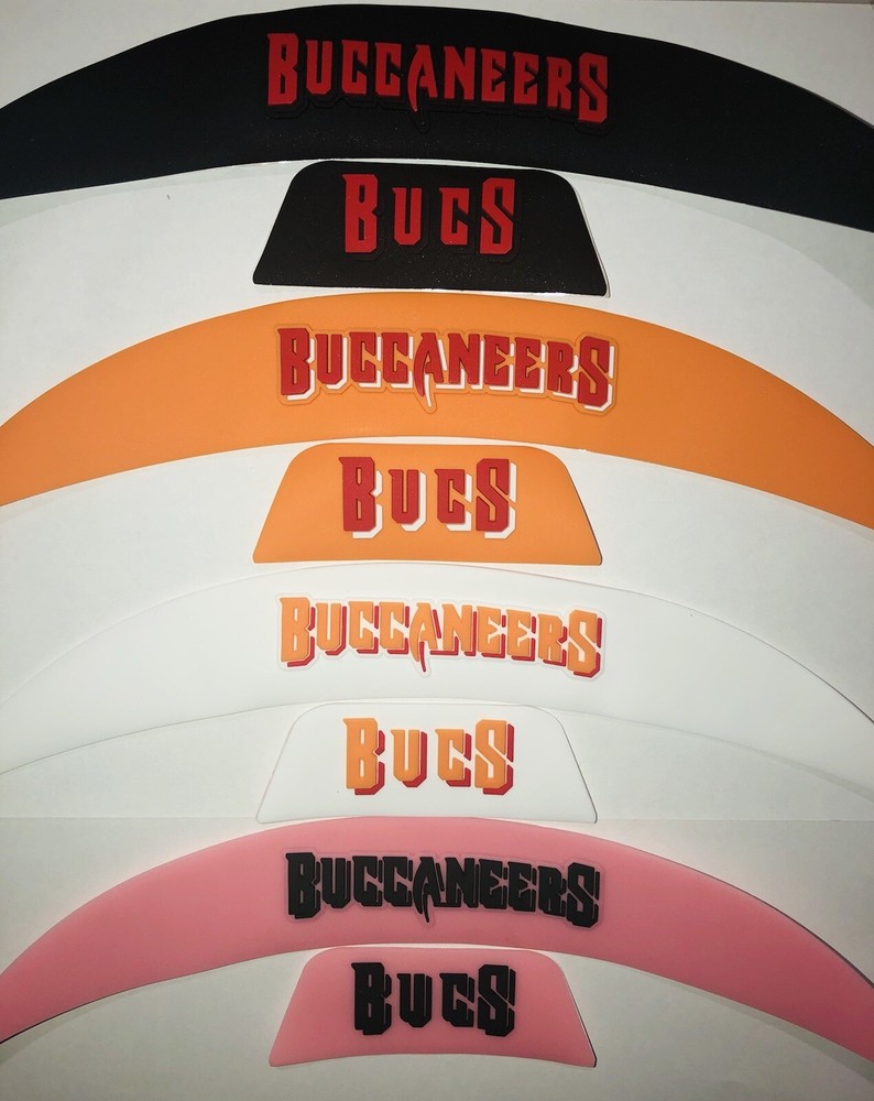Buccaneers Full Size Speed Flex 3D Helmet Bumpers