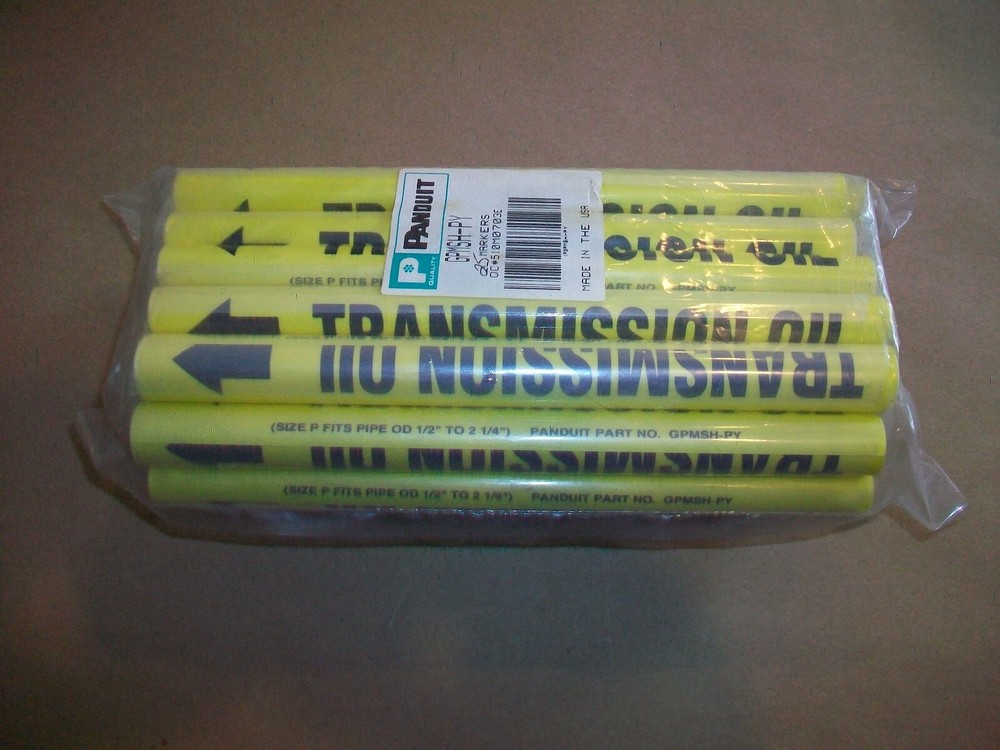 25pc Panduit Pipe Wrap Maker  GPMSH-PY  "TRANSMISSION OIL"   NEW IN BAG