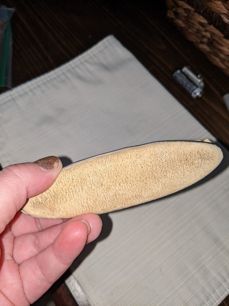 Antique nail buffer - vintage grooming tool