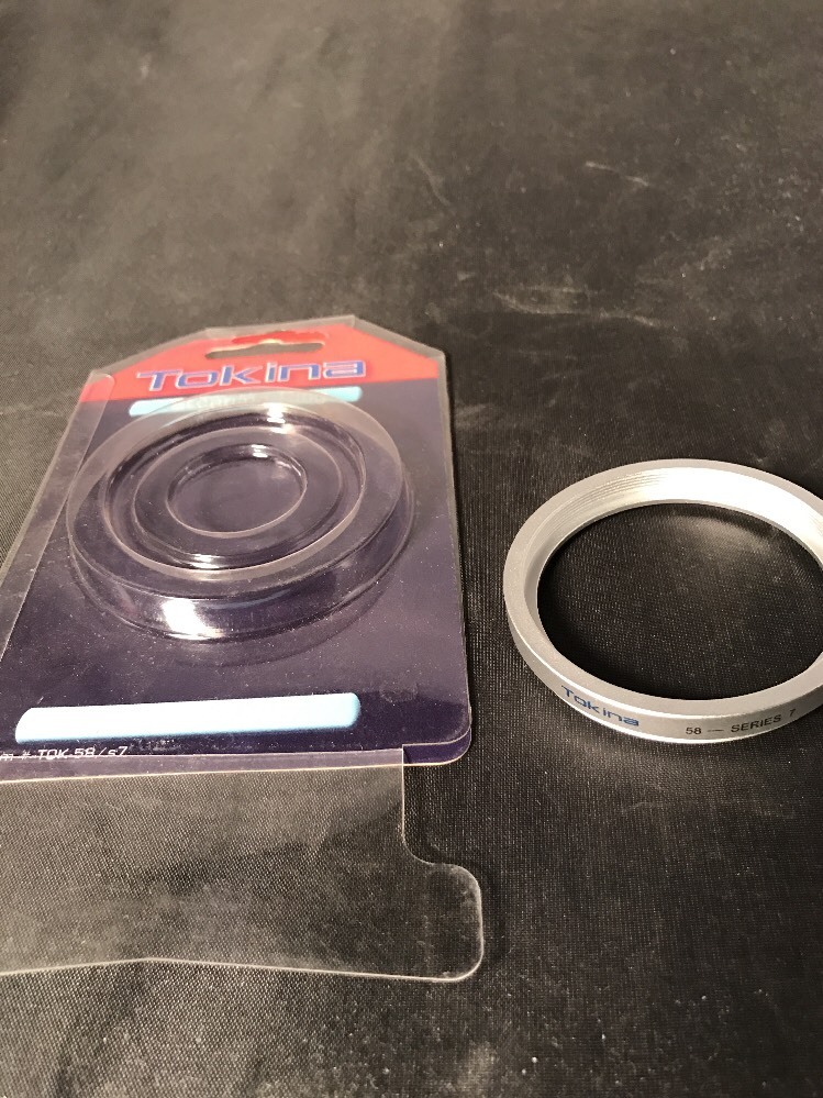 tokina stepping ring,58mm-s7