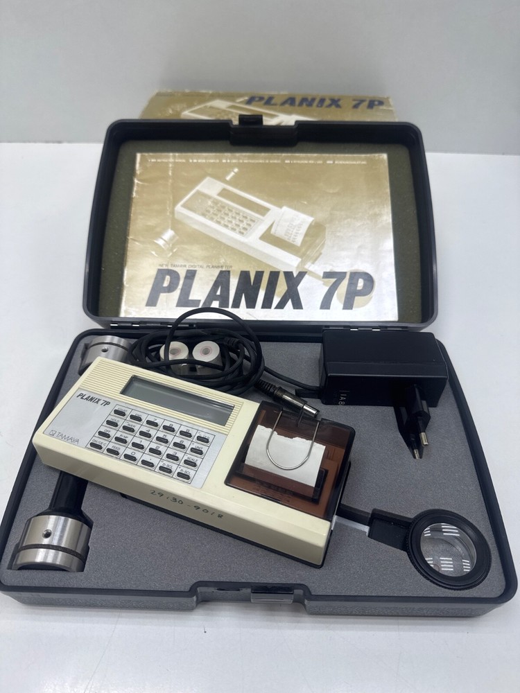 Digital Tamaya planimeter, rolling planimeter Riefler Planix 7P