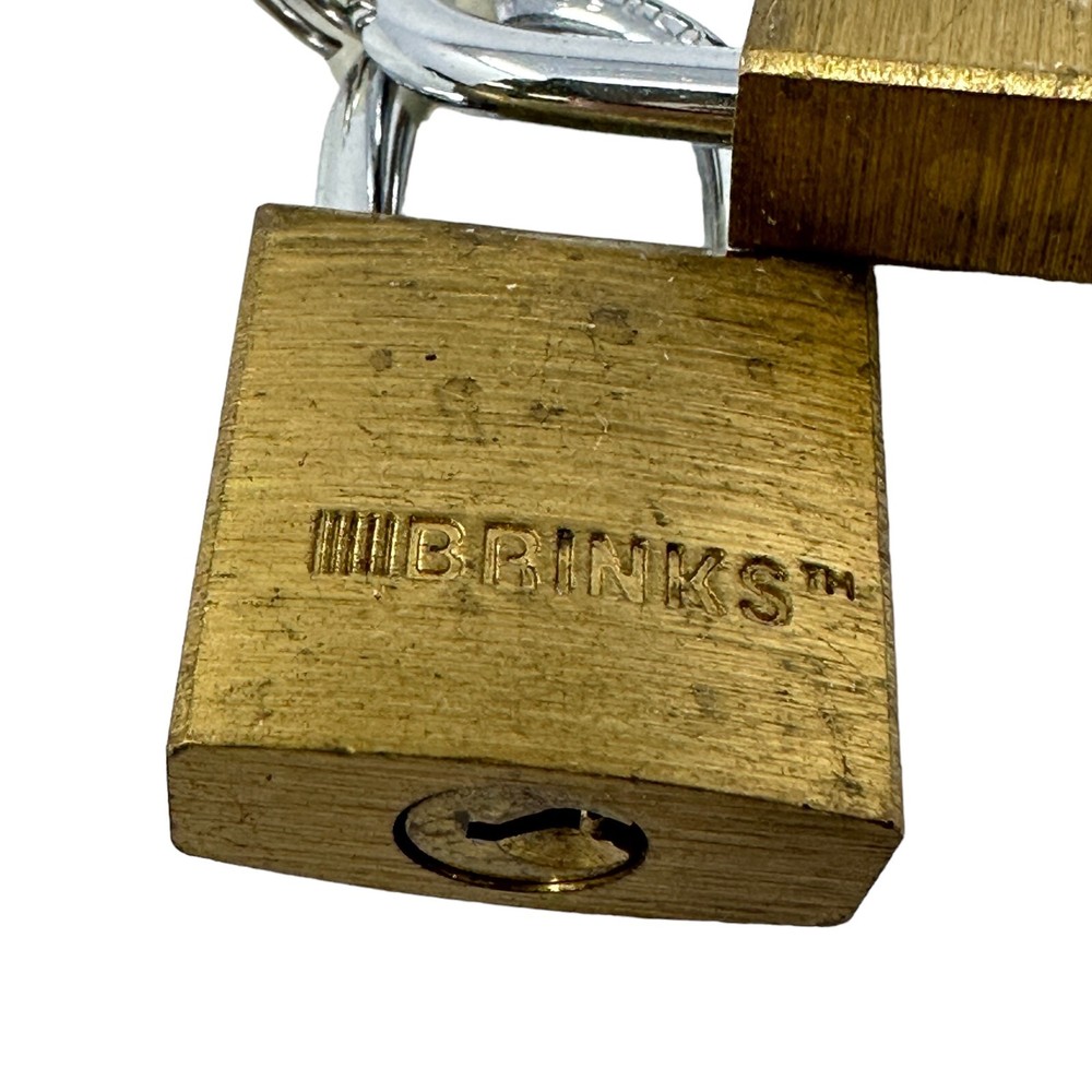 Lot of 2 Brinks Padlocks