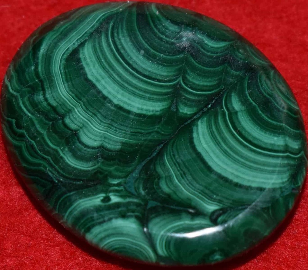 Malachite Worry Stone #3