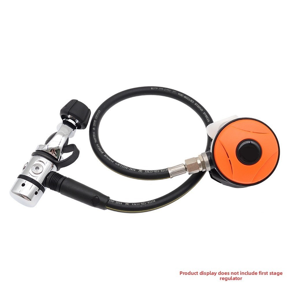 Scuba Diving Second Stage Regulator Non-adjustable with Hose for All Divers