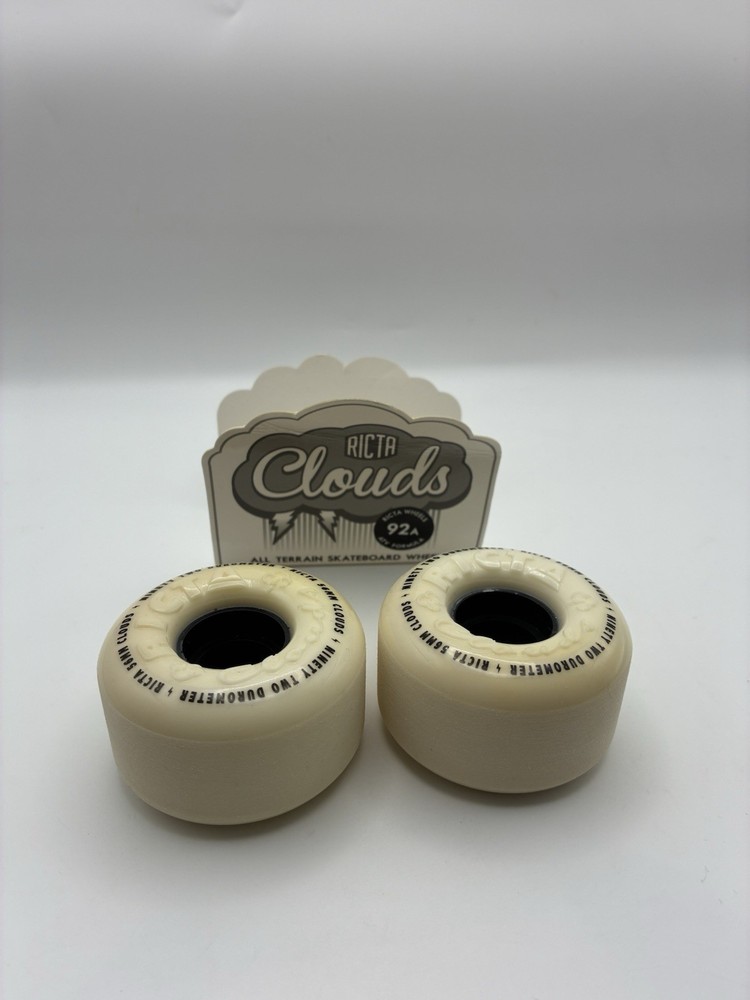 Ricta 56mm Clouds White 92a Skateboard Wheels