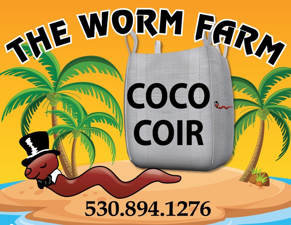 Coco Coir Large Block By The Worm Farm Durham CA