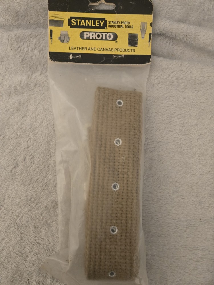 Stanley Proto Canvas Adjustable Work Belt Tan NEW