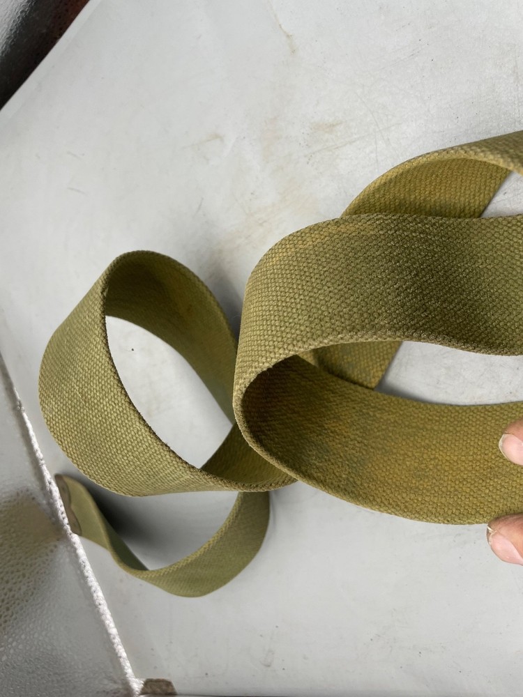 WW1 1908 Pattern British Army Webbing Shoulder Strap in Khaki- 49" Long Original