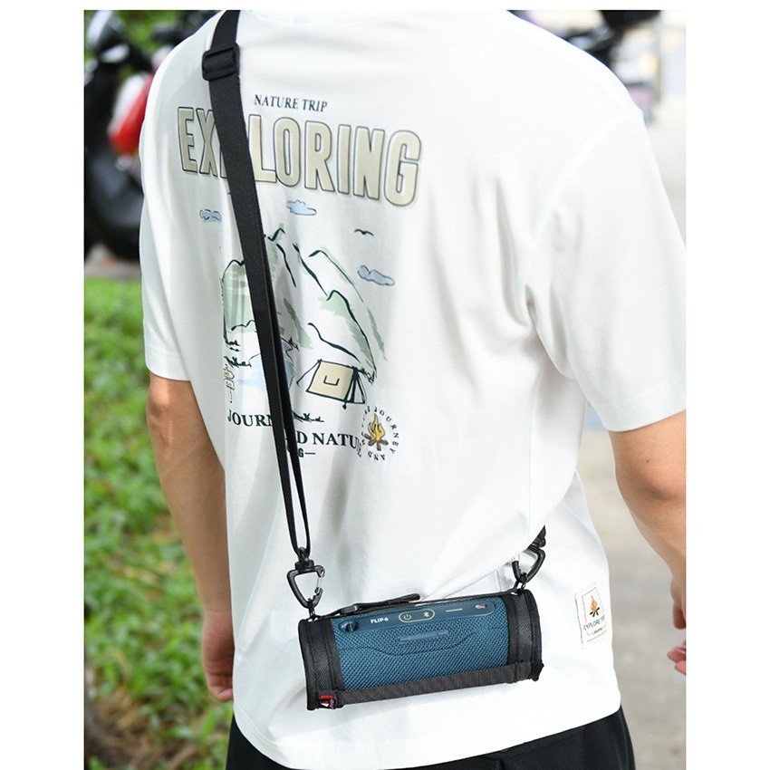 For JBL Flip 7/6 Bluetooth Speaker Case with Single Shoulder Strap Accessories