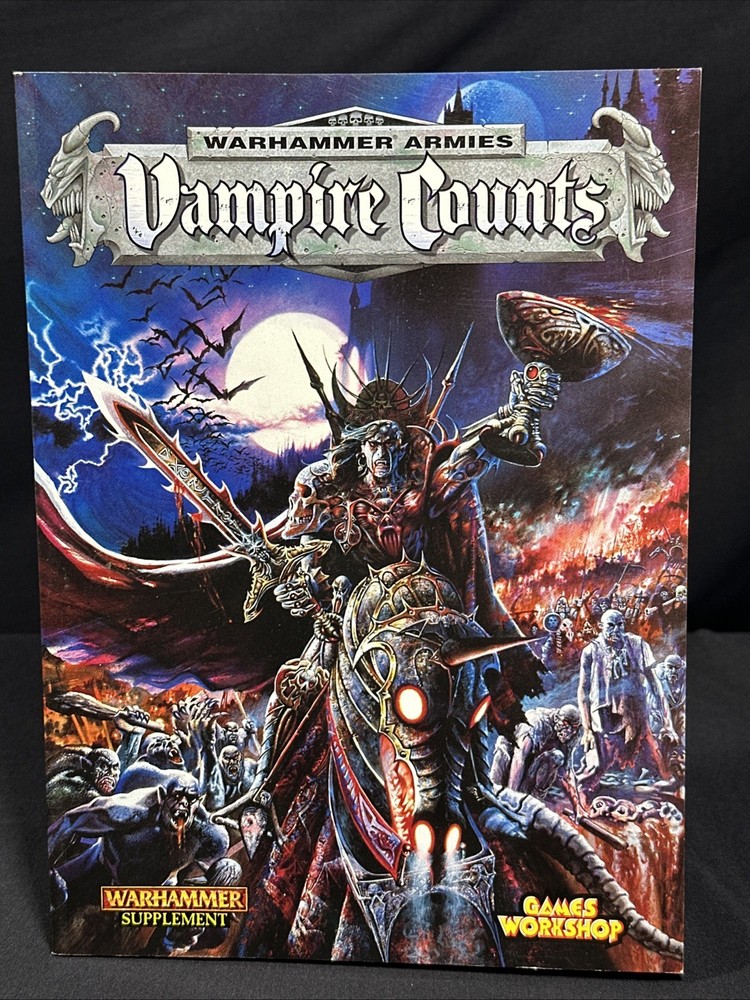 VAMPIRE COUNTS WARHAMMER ARMIES SUPPLEMENT ARMY BOOK GAMES WORKSHOP 1999