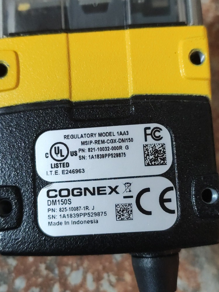 COGNEX DM150S ESD excellent condition/slightly Used
