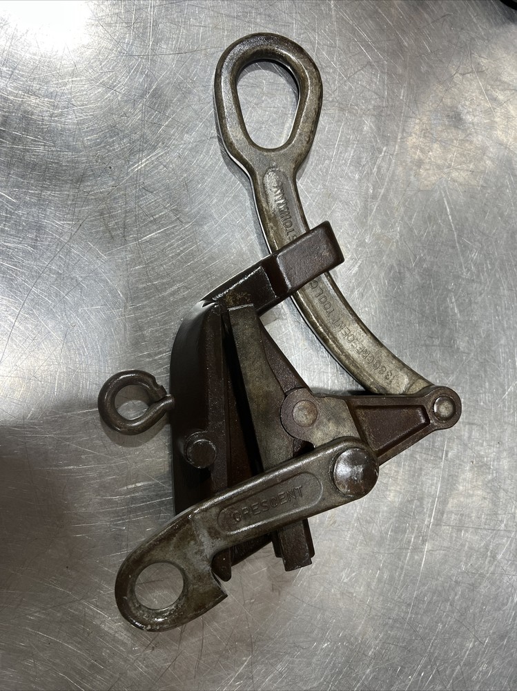 CRESCENT TOOL 386 CABLE WIRE GRIP PULLER 12,500 LBS CAP Used Surplus