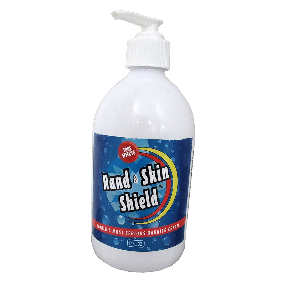 TRUE EFFECTS HAND & SKIN SHIELD, 17 FLUID OZ PUMP BOTTLE, PROTECTS & MOISTURIZES