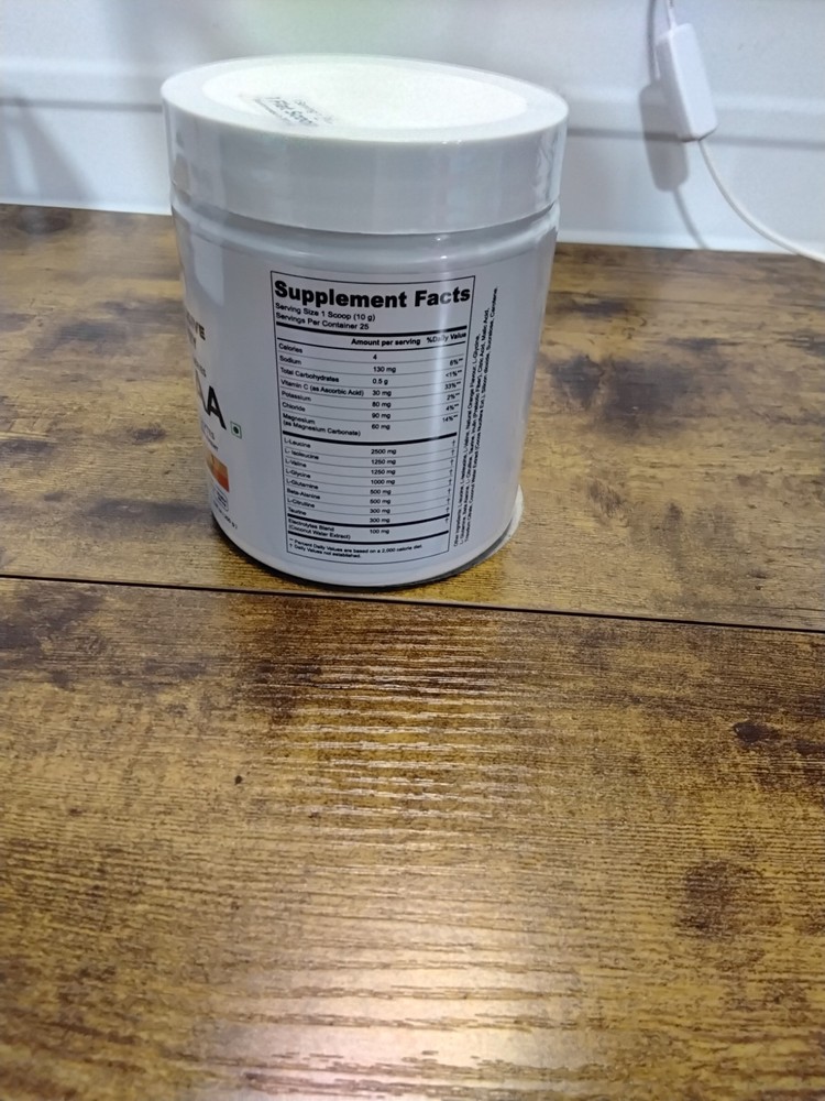 Explosive Whey BCAA Orange Powder 25 Servings Gym & Training Supplement