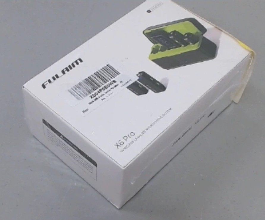 FULAIM X6 Pro Wireless Lavalier Microphones with 4 Transmitter. sealed unopen.