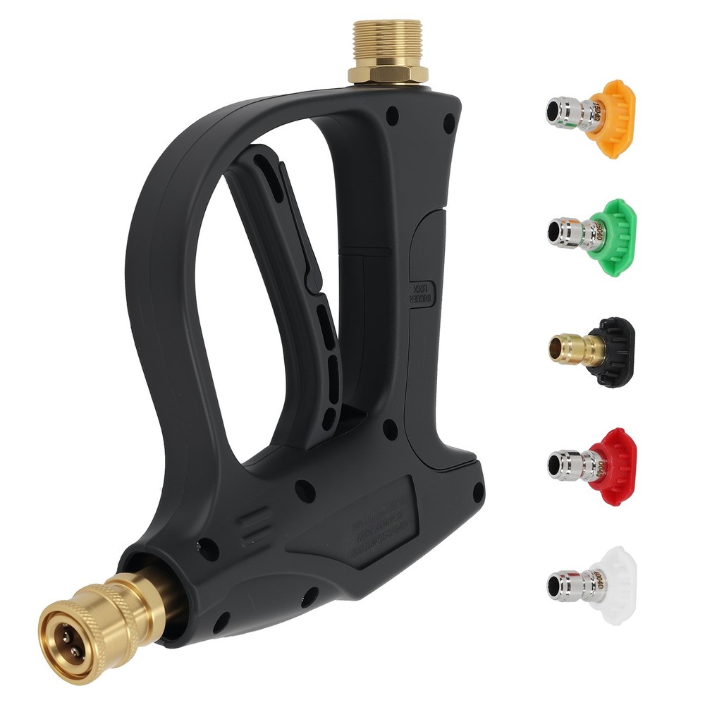 Heavy Duty Cleaning Gun M22 14mm Thread with 5 Multi-Pattern Tips